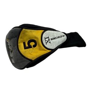 Walter Hagen MS2 5 Wood Golf Headcover Black/Yellow Replacement Cover